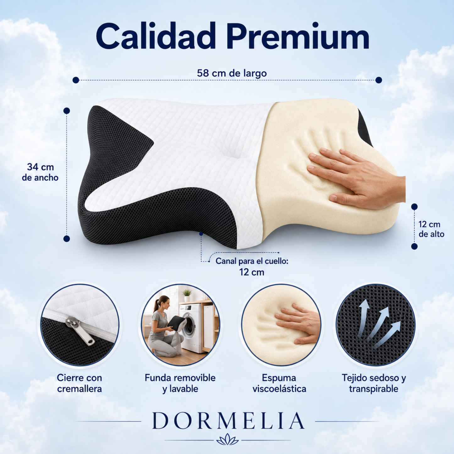 Almohada Ergonómica